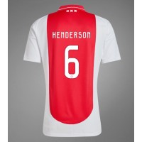 Ajax Jordan Henderson #6 Domáci futbalový dres 2024-25 Krátky Rukáv